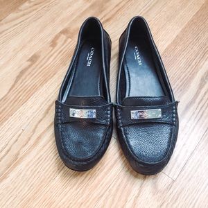 Coach Fredrica flats - black size 6